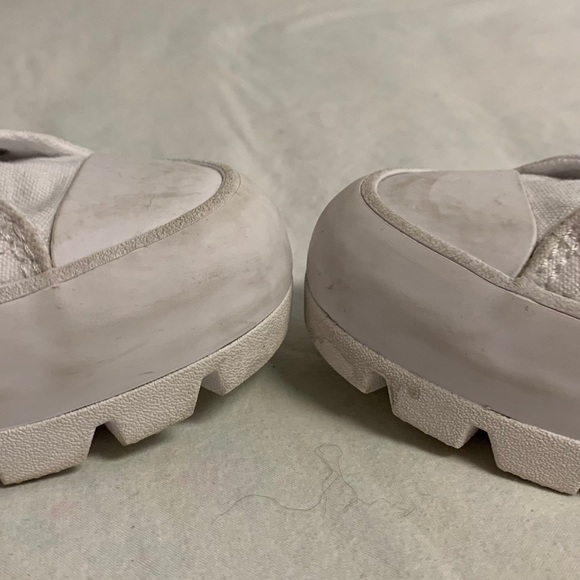 All White Converse High Tops - Picture 4 of 7